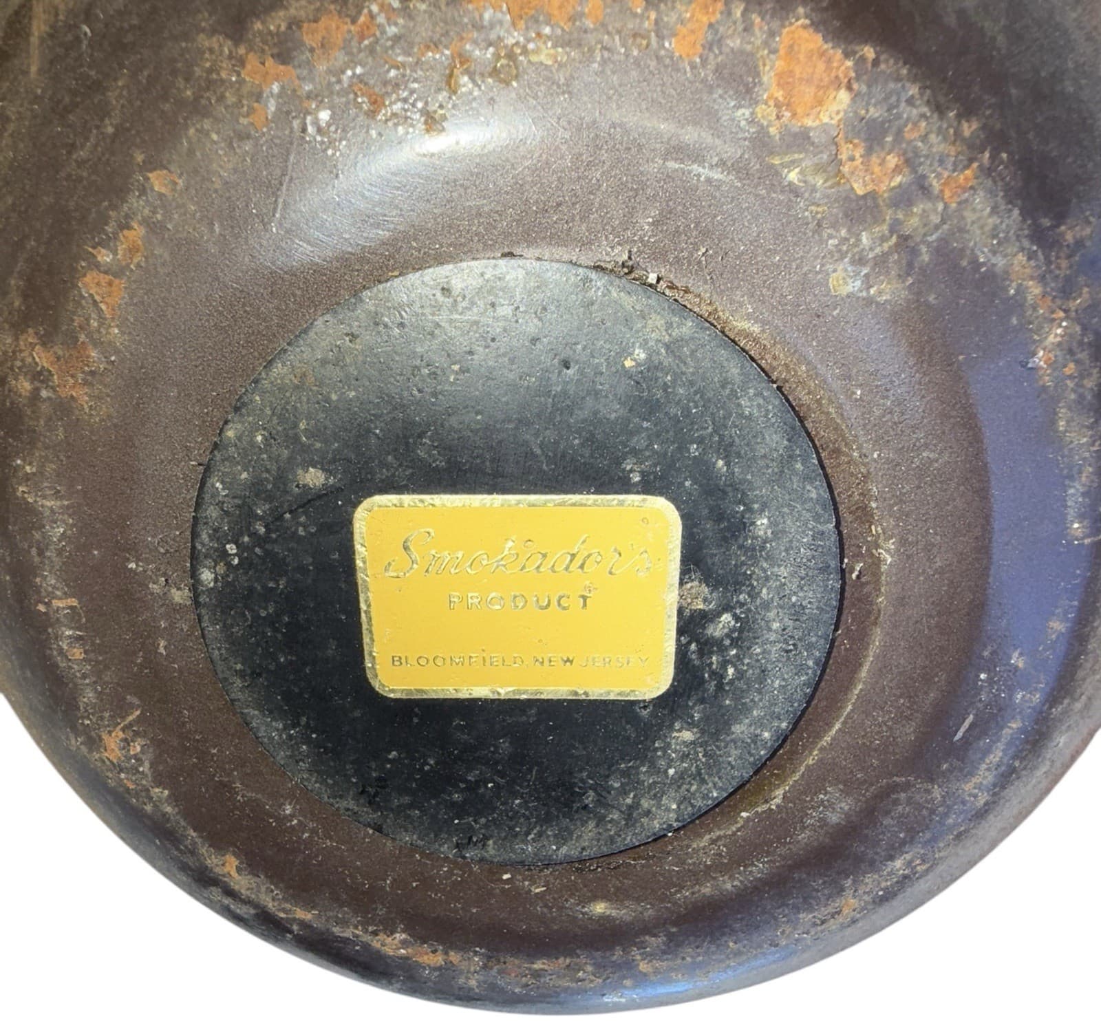Vintage Antique Smokador Rock A Bye Ashtray Stand Bloomfield NJ - Thumbnail 6