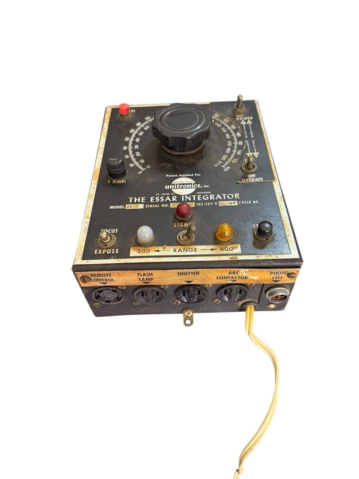 Vintage Unitronics Essar Integrator Model 26R Darkroom Timer - Thumbnail 2