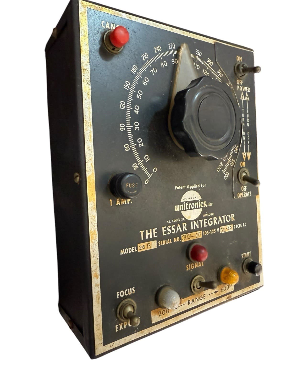 Vintage Unitronics Essar Integrator Model 26R Darkroom Timer - Thumbnail 5
