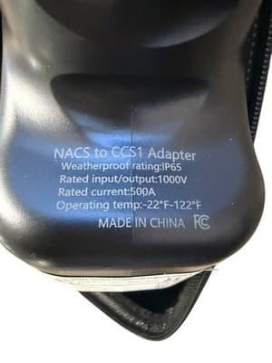 NACS to CCS 1 Adapter Tesla Supercharger Adapter [Max 500A 1000V] - NEW! - Thumbnail 9
