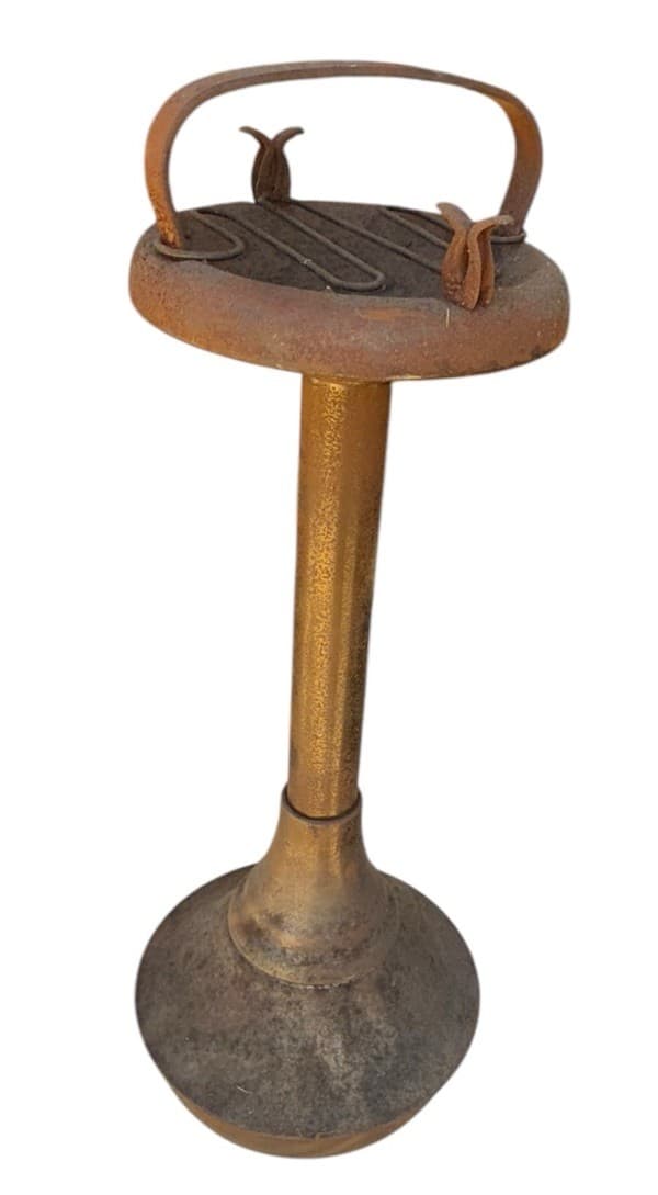 Vintage Antique Smokador Rock A Bye Ashtray Stand Bloomfield NJ - Thumbnail 3