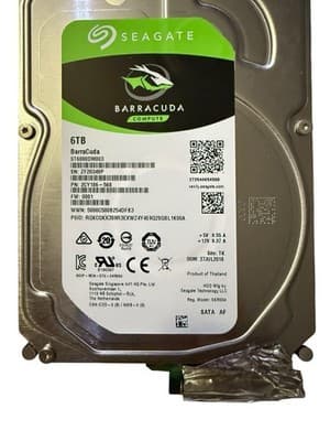 Seagate BarraCuda 6TB 5.4K 256MB 3.5" SATA Hard Drive - ST6000DM003 - Thumbnail 3