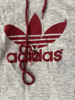 1980’s Vintage Adidas Stanford Tennis Home Of Champions Hoodie - Thumbnail 4