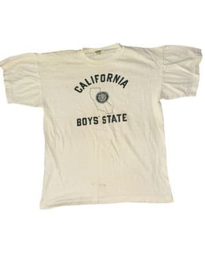 Vintage California Boys’ State American Legion Graphic T-Shirt Medium - Thumbnail 3