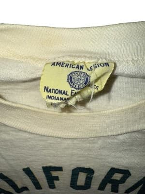 Vintage California Boys’ State American Legion Graphic T-Shirt Medium - Thumbnail 6