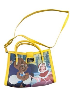Loungefly Disney Beauty and the Beast Bella Princess Scene Faux Leather - Image 1