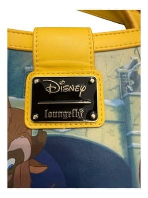 Loungefly Disney Beauty and the Beast Bella Princess Scene Faux Leather - Thumbnail 7