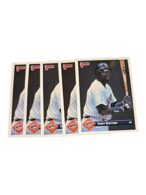Tony Gwynn 30 Card Lot Topps Donruss Fleer Ultra Upper Deck Padres HOF - Thumbnail 5