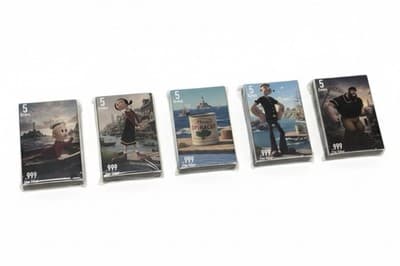 Pan Silver Co 5 Gram Popeye Pin Set Sealed Limited Production 3000 Each Rare - Image 1