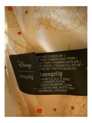 Loungefly Disney Beauty and the Beast Bella Princess Scene Faux Leather - Thumbnail 9