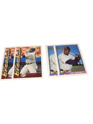 Tony Gwynn 33 Card Lot Topps Donruss MVP Triple Padres HOF - Thumbnail 2