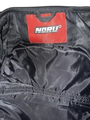 Noru Mesh Motorcycle Riding Jacket Mens Large Gray Black Protective Armor - Thumbnail 7