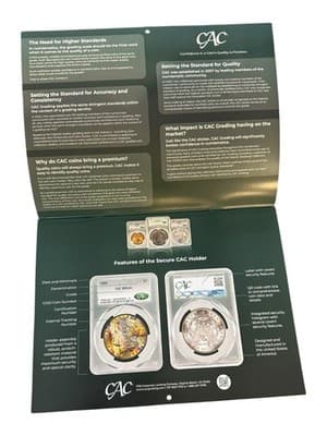 2026 CAC Coins Annual Calendar Inaugural Edition Signed John Butler Autograph - Thumbnail 3