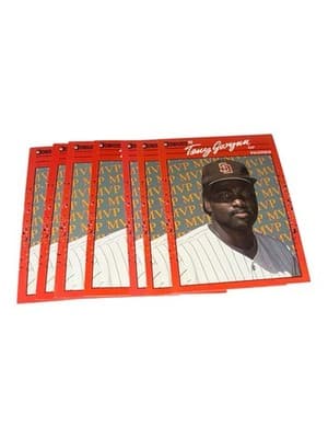 Tony Gwynn 33 Card Lot Topps Donruss MVP Triple Padres HOF - Thumbnail 5