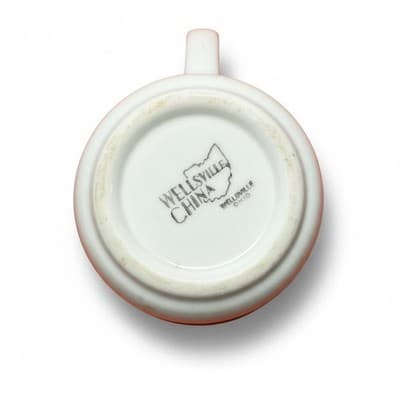 Wellsville China Restaurant Ware Coffee Cup – Wellsville, Ohio – Vintage - Thumbnail 3