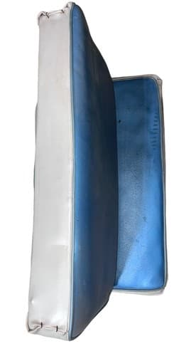 Willys Jeepster 70/30 Front Bench Seat (70-Piece Only) Blue Vinyl Upholstery - Thumbnail 8