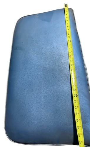 Willys Jeepster 70/30 Front Bench Seat (70-Piece Only) Blue Vinyl Upholstery - Thumbnail 12