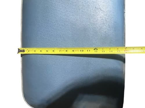 Willys Jeepster 70/30 Front Bench Seat (70-Piece Only) Blue Vinyl Upholstery - Thumbnail 14
