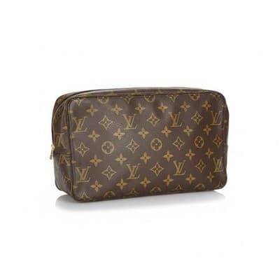 Louis Vuitton Trousse Toilette Toiletry 28 Monogram Canvas Cosmetic Bag With COA - Image 1