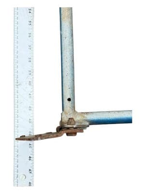 Willys Jeep Jeepster Original Rear Seat Bench And Frame 1946–1954 OEM - Thumbnail 5