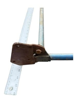 Willys Jeep Jeepster Original Rear Seat Bench And Frame 1946–1954 OEM - Thumbnail 6