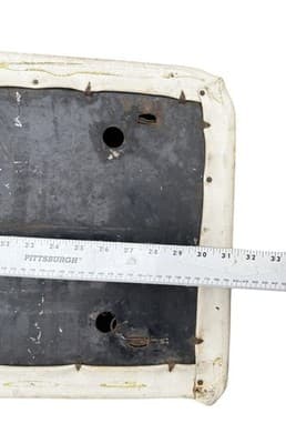 Willys Jeep Jeepster Original Rear Seat Bench And Frame 1946–1954 OEM - Thumbnail 19