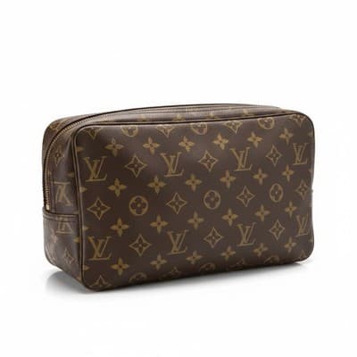 Louis Vuitton Trousse Toilette Toiletry 28 Monogram Canvas Cosmetic Bag With COA - Thumbnail 2