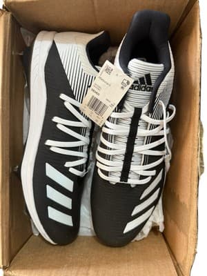 Mens Adidas Afterburner 6 Metal Baseball Cleats Sz 13 - Image 1