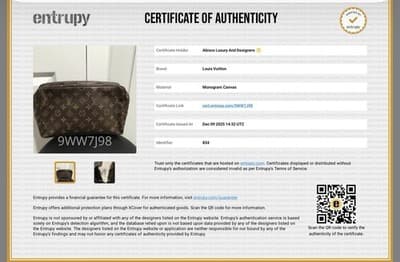 Louis Vuitton Trousse Toilette Toiletry 28 Monogram Canvas Cosmetic Bag With COA - Thumbnail 17