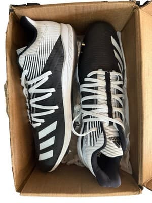 Mens Adidas Afterburner 6 Metal Baseball Cleats Sz 13 - Thumbnail 4