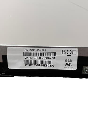 BOEHYDIS NV156FHM N41 15.6 Inch LED FHD Display Laptop Screen - Thumbnail 2