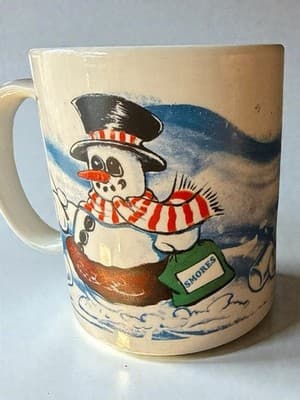 Houston Harvest Gift Products Smores Snowmen Coffee Cup - Thumbnail 3