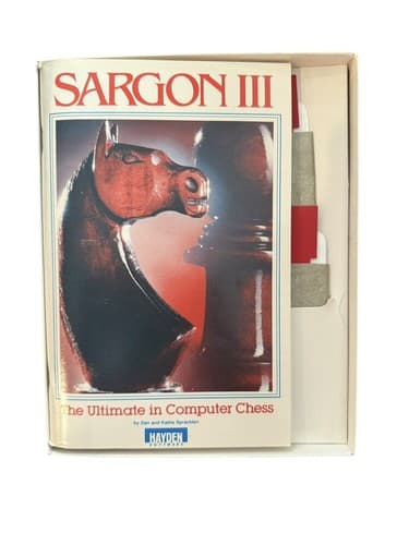 Vintage Sargon III Computer Chess Classic 1983 IBM PC Video Game - Thumbnail 3