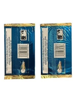 (2) NEW Nolan Ryan 1996 Pacific Crown Advil Commemorative Packs (2) Cards/Pack - Thumbnail 2