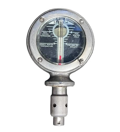 Antique Boyce Moto Meter Radiator Temperature Gauge Universal Model Original - Image 1