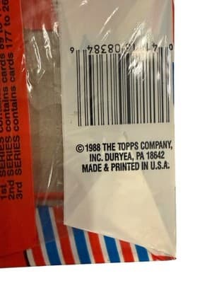 1988 Topps Big Baseball 2nd Series Sealed Cello Pack Lot of 3 - Thumbnail 4