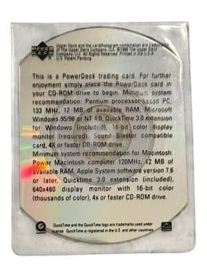 1999 Upper Deck POWERDECK Jordan Ruth Gretzky Montana Athletes Of The Century - Thumbnail 4