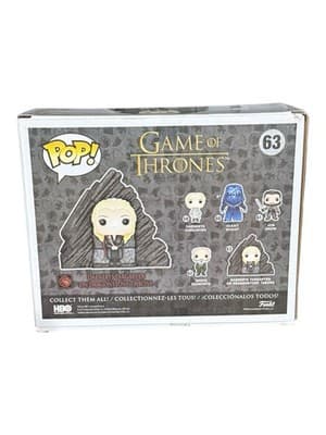 Funko POP! #63 Game of Thrones Daenerys Targaryen on Dragonstone Throne VAULTED - Thumbnail 4