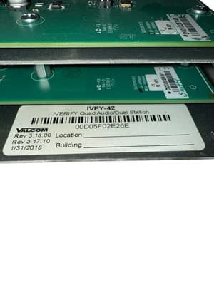 Valcom IVFY-42 IVERIFY Quad Audio/ Dual Station - Thumbnail 2