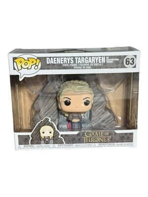 Funko POP! #63 Game of Thrones Daenerys Targaryen on Dragonstone Throne VAULTED - Image 1