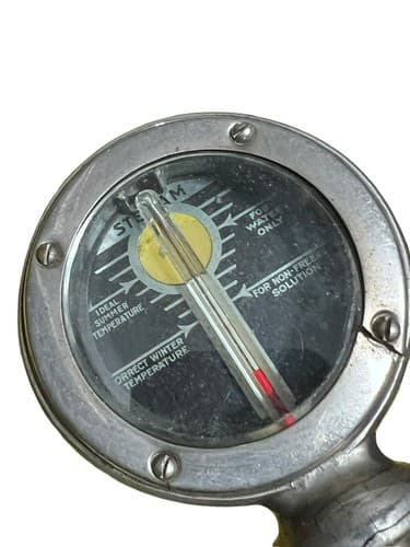 Antique Boyce Moto Meter Radiator Temperature Gauge Universal Model Original - Thumbnail 8