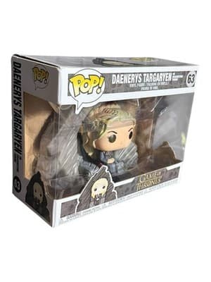 Funko POP! #63 Game of Thrones Daenerys Targaryen on Dragonstone Throne VAULTED - Thumbnail 2
