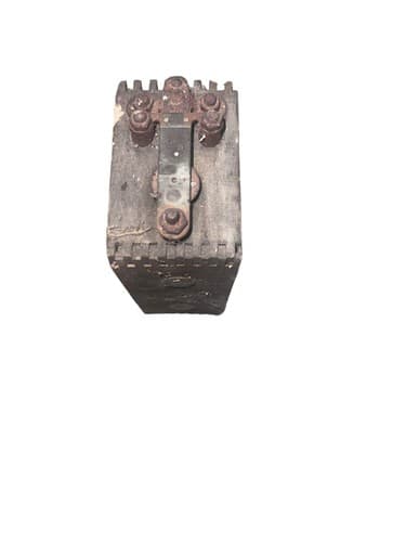 Antique Ford Model T Ignition Coil Battery Box Wood Dove-Tailed with Ford Script - Thumbnail 3