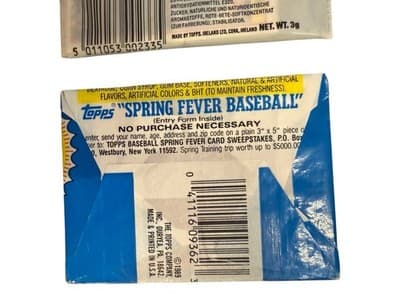 Vintage Star 1989 Minor League Baseball 12 Sealed Packs Series 1 - Thumbnail 7