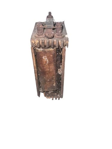 Antique Ford Model T Ignition Coil Battery Box Wood Dove-Tailed with Ford Script - Thumbnail 4