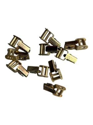 Lot Of 10 Huck 45387-10 Lockbolt Collar Aerospace Fastener (Alligator Snap) - Image 1