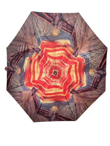 Munch’s “The Scream” Art Umbrella | Vivid Design | Artistic Collectible - Image 1