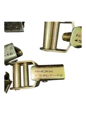 Lot Of 10 Huck 45387-10 Lockbolt Collar Aerospace Fastener (Alligator Snap) - Thumbnail 6