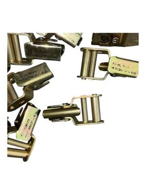 Lot Of 10 Huck 45387-10 Lockbolt Collar Aerospace Fastener (Alligator Snap) - Thumbnail 7