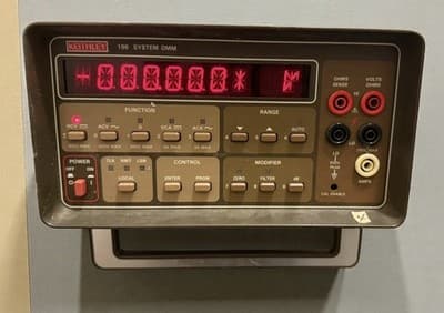 Keithley 196 System DMM 6.5-Digit Digital Multimeter - Thumbnail 4
